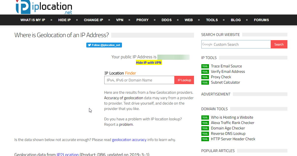 Search IP Whois Records and IP Blocks - DomainTools