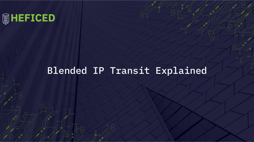 Blended IP Transit