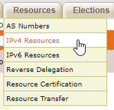 IPv4 resources at AFRINIC