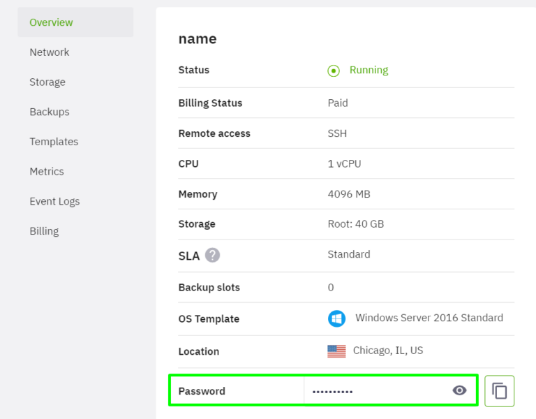 Where Can I Find My Server Password? Heficed KB