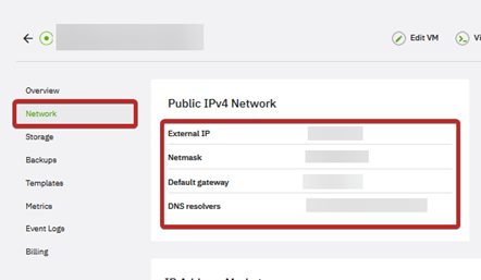 Public IPv4 networks